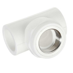 Тройник комбинированный 32х3/4х32 внутренняя резьба Valtec VTp.732.0.03205