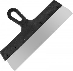 Шпатель фасадный нержавеющая сталь, 350мм пластмассовая ручка T4P 1201135