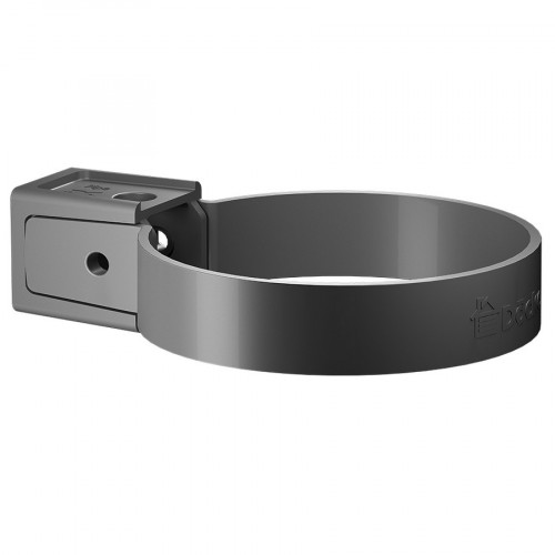 Хомут универсальный для водосточной трубы, графит Деке PREMIUM