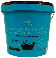 Мастика гидроизоляционная Bergauf HYDRO-TEC MEMBRANE всесезонная 4кг