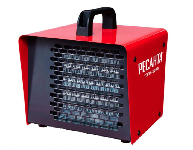 Пушка тепловая электрическая (керамика) ТЭПК-2000, 2кВт, Ресанта 67/1/21
