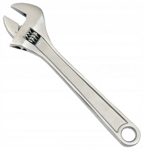 Ключ разводной 300 мм, углеродистая сталь, РемоКолор 43-1-012