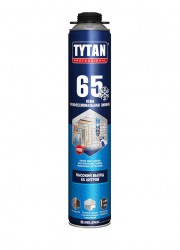 Пена монтажная профессиональная зимняя Tytan 65 до -20 градусов (750 мл)