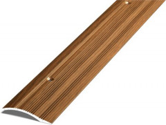 Порожек разноуровневый дуб темный ПР-02 900*39,4мм, ЛУКА