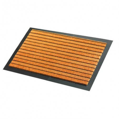 Коврик на резиновой основе Anais 60х80 см, оранжевый MercuryFlooring