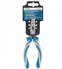 Тонкогубцы изогнутые 180мм CrV двухкомпонентные рукоятки РемоКолор 34-4-032