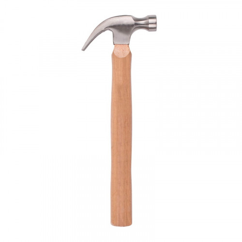 Молоток гвоздодер 600гр, деревянная ручка Премиум Бибер 85381