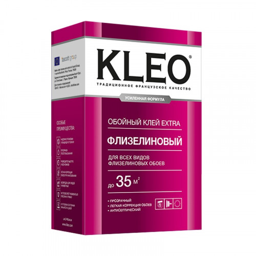 Клей для флизелиновых обоев KLEO EXTRA 35, 240г