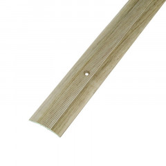Стык 38х900мм Дуб Аляска алюминиевый Русский профиль