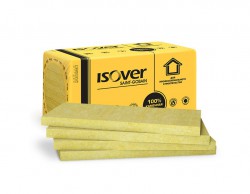Теплоизоляция ISOVER Фасад 130кг/м3 (100*600*1000) 3шт. 1,8м2 (0,18м3)