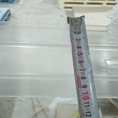 Профиль коньковый RP 8-10мм прозрачный L=6м Полигаль