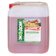 Деревозащитное средство ОгнеБиоПроф с индикатором Экодом 11кг