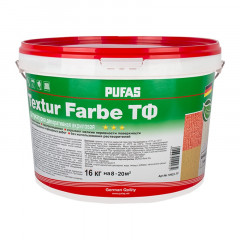 Штукатурка декоративная акриловая Шагрень, Шуба 1мм Pufas Textur Fabre ТФ 16кг