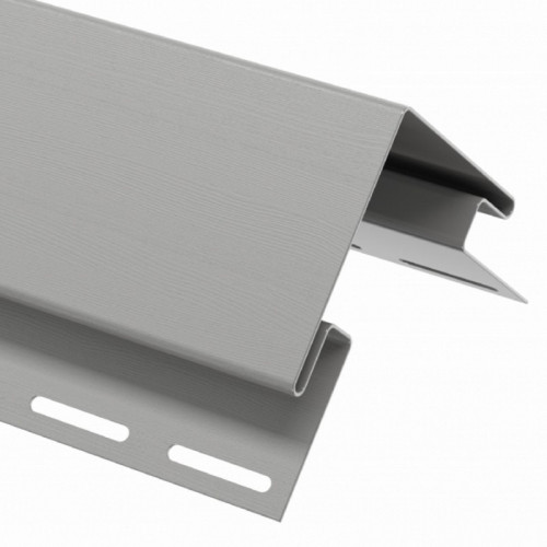 Наружный угол для винилового сайдинга 3000х75мм, эдельвейс Технониколь