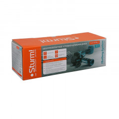 Углошлифовальная машина УШМ аккумуляторная 125мм, 18В, 5000-9000 об/мин Sturm CAG1812BLE