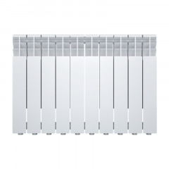 Радиатор алюминиевый 500*80, 10 секций Oasis Eco