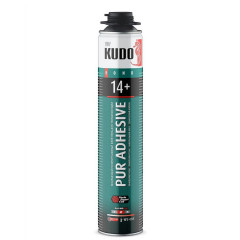 Клей-пена монтажная Kudo Pur Adhesive Proff 14+ 1000мл/900гр