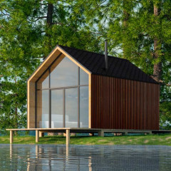 Гибкая мягкая черепица Шинглас (Shinglas) Оптима Соната, Черный 3м2, Технониколь 069906