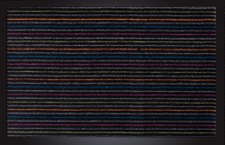 Коврик на резиновой основе Linie 90х150см, цветной MercuryFlooring