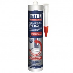 Герметик силиконовый нейтральный белый Neutral PRO Tytan Professional (310 мл)