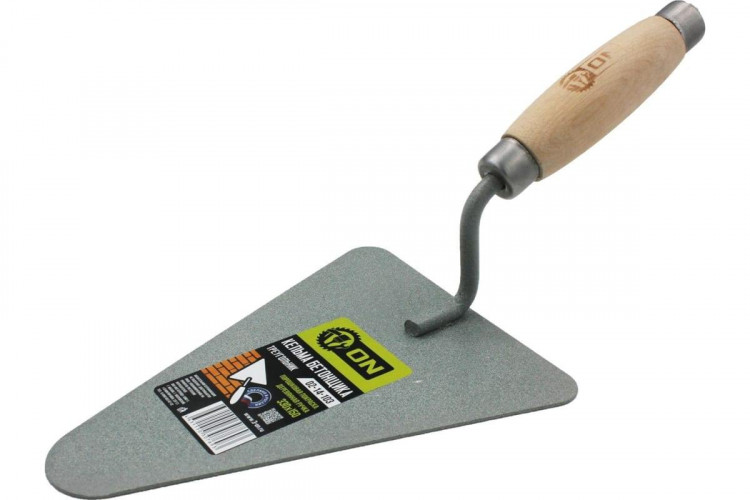 Кельма бетонщика стальная, деревянная рукоятка 150х330мм ON 02-14-103