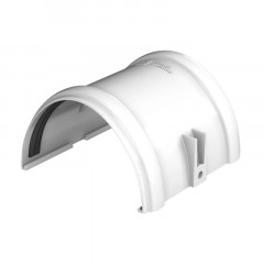 Соединитель желоба ПВХ, Белый 125/82 Технониколь 359444