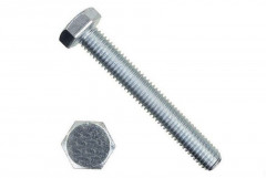 Болт шестигранный М20*130 оцинкованный DIN933, кг