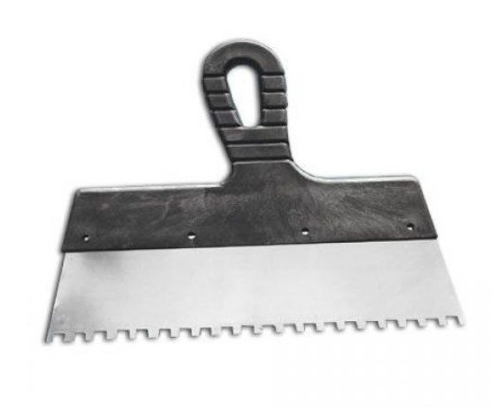 Шпатель фасадный зубчатый 300мм, 8*8мм