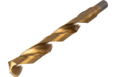 Сверло по металлу 16х175(145)мм титан кобальт Р6М5К5 Vertextools 666-16