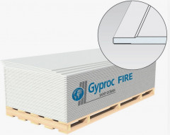 Гипсовая негорючая плита Gyproc Файер 2500х1200х12,5