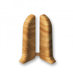 Заглушка левая для плинтуса Lexida 55, 212 Дуб светлый