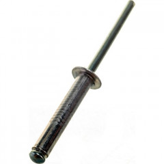 Заклепки вытяжные комбинированные 4,8х25 алюминий/сталь, 250шт