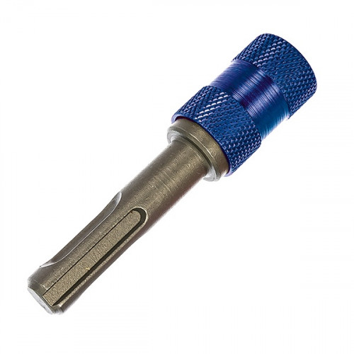 Адаптер для бит 1/4, 75мм, быстросъемный, хвостовик SDS Plus РемоКолор 33-2-606