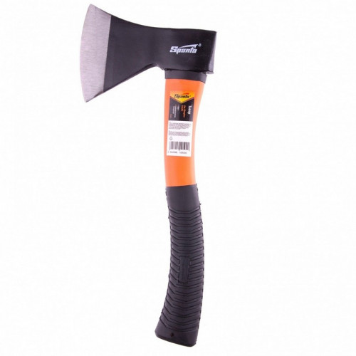 Топор 800гр кованый, фибергласовая обрезиненная ручка Sparta