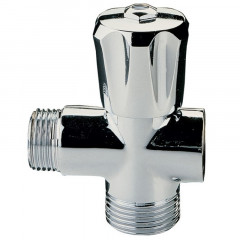 Вентиль трехпроходный 1/2х1/2х3/4 внутренняя/наружная, Aqualink 03968