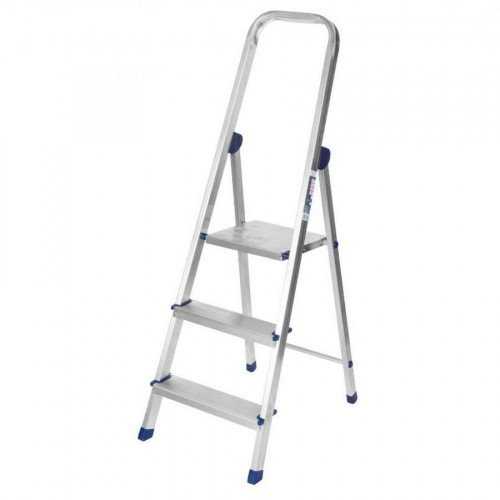 Стремянка алюминиевая 3-х ступенчатая 1,3м РемоКолор 63-0-003