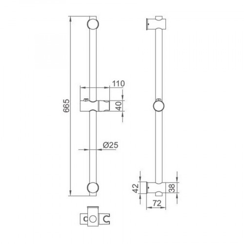 Душевая стойка для душа Accoona A413