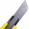 Нож строительный 18мм, c 3 лезвиями, усиленный Бибер 50113