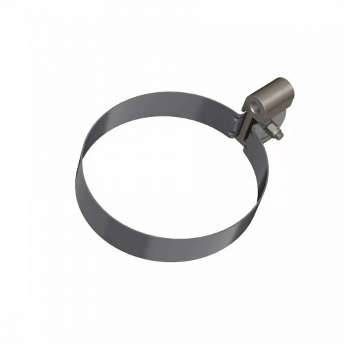 Хомут водосточной трубы 140мм металлический, Серый Оптима Технониколь 061827