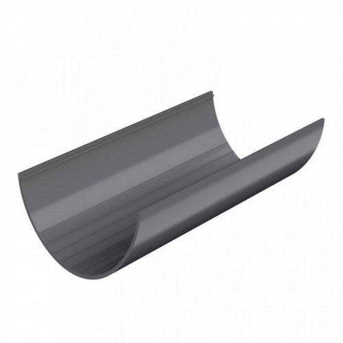Желоб водосточный ПВХ 3м, Cерый 125/82 Технониколь 563107