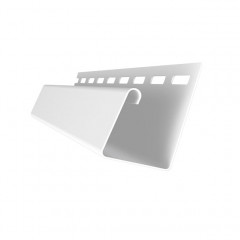 J-Профиль для фасадных панелей Я-Фасад 3000мм, белый Grand Line