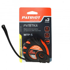 Рулетка 5м*25мм нейлон MTР-5 Patriot 350005005