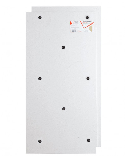 Звукоизоляционная панель с крепежом АкустикГипс Basic 40 (1,2м*0,6м*40мм) 0,72м2 ТехноСонус