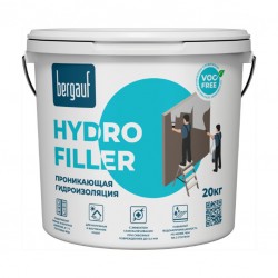 Проникающая гидроизоляция Hydro Filler, 20кг Bergauf