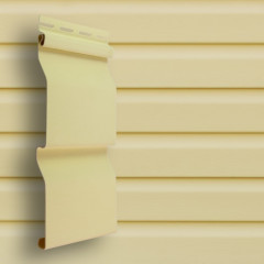 Сайдинг виниловый D4,4 3600*224мм (0,81м2) Ванильный, Grand Line