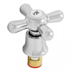 Кран-букса крест с маховиком (RZ-DP-02)