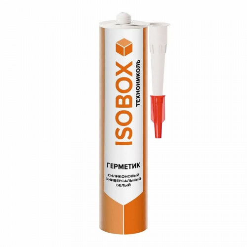Герметик силиконовый универсальный белый Isobox 260 мл