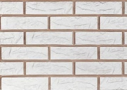 Угол наружный Лондон Брик 1013 450х180мм, Белый Т-Сайдинг