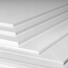 Вспененный ПВХ листовой 2мм 2050х3050мм Белый 0,45г/см3 Кармапласт