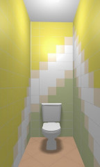 Плитка керамическая 200х200х6,9мм желтый Калейдоскоп 5011 Kerama Marazzi, 1 сорт